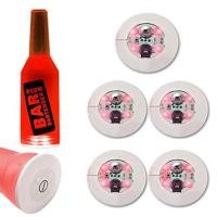 ราคา แผ่นรองถ้วย botol minum kaca มีไฟ LED ที่รองแก้ว LED 5ชิ้นสำหรับงานเลี้ยงงานแต่งงานบาร์คริสต์มาสบ้านผับ (21170981761)