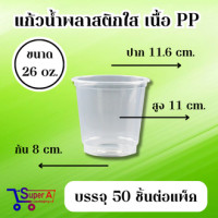 ราคา แก้วน้ำพลาสติกใส เนื้อ PP ยี่ห้อฮอร์นบอย ขนาด 24oz 26oz 28oz 30oz 32oz (21302652280)