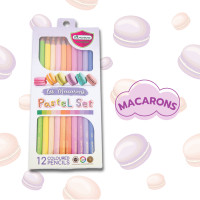 ราคา สีไม้มาสเตอร์อาร์ต ดินสอสีไม้ สีไม้พาสเทล 12 สี 50 สี รุ่นพาสเทล PASTEL Collection Master Art 1 กล่อง (21729110092)