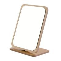 ราคา สามารถหมุนได้ 180 กระจก กระจกตั้งโต๊ะทำงาน กระจกใส กระจกแต่งหน้า กระจกตั้งโต๊ะ ทรงสี่เหลี่ยม กระจกแต่งหน้าลายไม้ (21679027243)