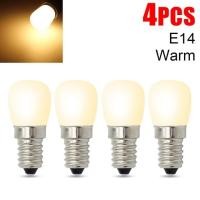 ราคา Homie หลอดไฟไฟ LED ขนาดเล็ก4ชิ้นหลอดไฟ LED ตู้เย็น E12 E14หลอดไฟหลอดไฟในตู้เย็น220V หลอดไฟสกรูสำหรับตู้จอแสดงผลตู้เย็น (21678097476)