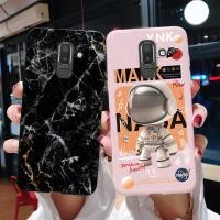 ราคา สำหรับ Samsung Galaxy J8 2018 J810F J810Y เคสโทรศัพท์เคสเคสซิลิโคนแบบนิ่มหินอ่อนนักบินอวกาศสีดำ (17251132494)