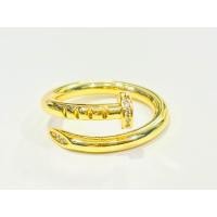 ราคา แหวนตะปูนำโชค แหวนตะปูคาร์เทียร์ รุ่นสลิม ไม่ปั้มหัว แหวนฟรีไซส์ แหวนสแตนเลส ไม่ลอกไม่ดำ (21579617736)