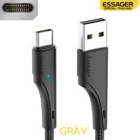 ราคา ESSAGER Charger สายชาร์จ อุปกรณ์ชาร์จไฟ หัวชาร์จ หัวชาร์จเร็ว Essager สายชาร์จเร็ว สายชาร์จเร็ว Type C สายชาร์จ USB A to Type C 3A ยาว 1 m (20114608534)