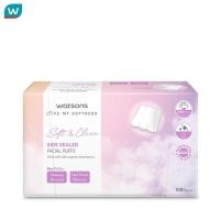 ราคา Watsons วัตสัน สำลีแผ่นรีดข้าง 100 แผ่น (21904815591)