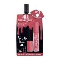 ราคา 1 ซอง นามิ เมค อัพ โปร โซล เกิร์ล ครีมมี่ แมตต์ ลิป แอนด์ ชีค Nami Make Up Pro Seoul Girls Creamy Matte Lip Cheek (19324788139)