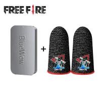 ราคา Free Fire BlueWow Free Fire Max Game Customized Same Style Game Finger Cot Free01 Ultra thin Silver Fiber Highly Sensitive Game Finger Cot Suitable for PUBG Touch Screen Mobile Game (21907646238)