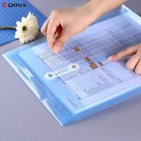 ราคา Comix F118 แฟ้มผูกเชือก ขยายข้าง A4 บรรจุ 1 ชิ้น พลาสติก กันน้ำ แฟ้มซองพลาสติก แฟ้มกระเป๋าซองตาไก่ แฟ้มขยายข้าง (21527176597)