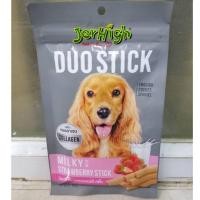 ราคา Jerhigh Duo Stick 50g มี4สูตร เจอร์ไฮ ดูโอ้ สติ๊ก ขนมสำหรับสุนัข ขนาด 50 กรัม (20971422066)