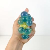 ราคา บอลบีบตาข่าย ลูกใหญ่ สีพาสเทล สีกากเพชร สีเดียว บอลบีบทะลัก ของเล่นคลายเคลียด สกุชชี่ (21797666330)