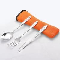 ราคา เคสใส่ของช้อนส้อมมีดสำหรับตะเกียบช้อนส้อมกระเป๋าอุปกรณ์ทานอาหารแบบเดินทางกระเป๋าเครื่องเงินแบบซองใส่ชุดช้อนส้อมใช้ซ้ำได้สำหรับการเดินทาง (21543573900)