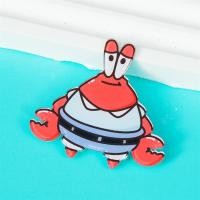 ราคา เข็มกลัดการ์ตูนน่ารัก SpongeBob อะคริลิตกแต่งอุปกรณ์เสริมกระเป๋า Mendolia (21100831002)