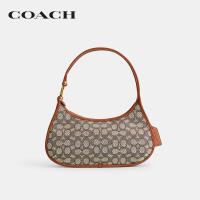 ราคา COACH กระเป๋าสะพายไหล่รุ่น Eve Shoulder Bag In Signature Textile Jacquard สีน้ำตาล CM558 B4TA7 (21197625888)
