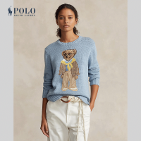 ราคา Polo Ralph Lauren เสื้อกันหนาวผู้หญิง Polo Bear Cotton Crewneck Sweater รุ่น WMPOSWENC020874 สีฟ้า (21846124934)