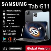 ราคา รับประกัน1ปี ของแท้ แท็บเล็ต Sansumg G11 11 8 นิ้ว แท็บเล็ตถูกๆ แรม16GB รอม512GB โทรได้ Full HD แทปแล็ตของแท้ Tablet Andorid 13 0 4g 5G แท็บเล็ตใส่ซิม ส่งฟรี รองรับภาษาไทย หน่วยประมวลผล 13 core แท็บเ 