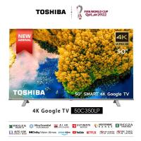 ราคา TOSHIBA โตชิบา ทีวี 50 นิ้ว 4K แอนดรอยด์ รุ่น 50C350LP (15836141230)