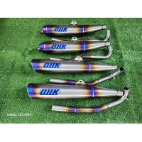 ราคา ท่อไอเสีย ทรงเดิม 125 ฟลูไทเทเนี่ยมแท้ทั้งใบ ผ่าหมก ผ่าเปิดใบ (21234428334)