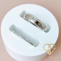 ราคา แหวนคู่ เพชรแท้ ทองแท้ เบลเยี่ยมคัท (19893915326)