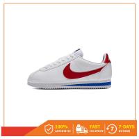 ราคา เคาน์เตอร์ของแท้ Nike Cortez Leather White Red รองเท้ากีฬา 807471 103 รับประกัน 1 ปี (21764609024)