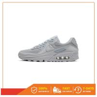 ราคา เคาน์เตอร์ของแท้ Nike Air Max 90 Grey รองเท้ากีฬา CN8490 001 รับประกัน 1 ปี (21764573508)