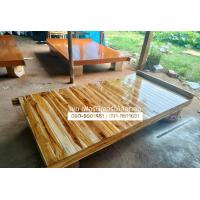 ราคา เตียงไม้สักหัวปาดซี่ 3 5 ฟุต 5 ฟุต 6 ฟุต ส่งฟรี ยกเว้นภาคใต้ มีค่าส่งเพิ่ม รอสินค้า 7 15 วัน (19890599750)