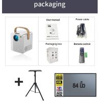 ราคา โปรเจคเตอร์ 4k UHD WiFi Android 11 0 mini projector มีลำโพงในตัว YouTube NETFLIX Goolgle Play Store รองรับการแชร์หน้าจอมือถือ (21898311787)