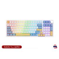 ราคา AJAZZ AK992 99KEY GASKET MECHANICAL KEYBOARD G7 291 (21598640309)