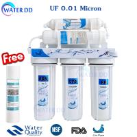 ราคา UNI PURE UF 0 01 เครื่องกรองน้ำ 5 ขั้นตอน พิเศษ แถมฟรี ไส้ กรองน้ำ PP 1 ชิ้น (16645173890)