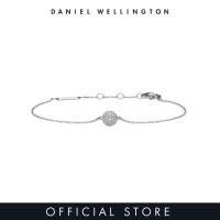 ราคา Daniel Wellington Pavé Crystal Pendant Bracelet Rose Gold Silver Gold Fashion Bracelet for women and men Stainless Steel Crystal Pendant DW Official Jewelry Authentic กำไลคู่ (21316874109)