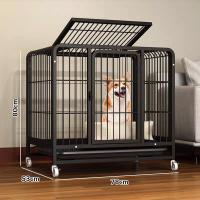 ราคา Winky Wink กรงสุนัขขนาดใหญ่ พร้อมล้อแบบถอดได้ พับได้ อัพเกรดบ้านสุนัข 2สี size S XXL (15018034029)