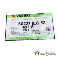 ราคา YAZAKI สายไฟ IEC53 VCT YAZAKI VCT 2 x 4 vct 2 x 6 3 x 1 vct 3x 1 5vct 3x 2 5 VCT 3x 4 VCT 3 x 6 vct 4 x 1 vct 4 x 1 5 vct 4 x 2 5 vct 4 x 4 VCT 4 x 6 (17046765378)