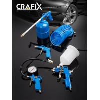 ราคา CRAFIX ชุดปืนพ่นสเปรย์ ปืนเป่าลม Air Tools Kit (4652768112)