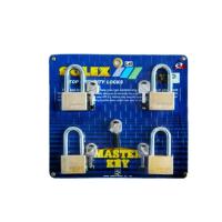ราคา กุญแจมาสเตอร์คีย์ master key ชุด4ตัว 35 40 45 50mm ยาว สั้น solex (4127456856)