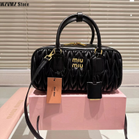 ราคา WZVMZ Store Miu กระเป๋าบอสตันจับจีบแฟชั่น กระเป๋าสะพายข้างสะพายไหล่ของผู้หญิงจากมาเลเซีย (21655122835)