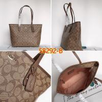ราคา Coâćh กระเป๋าสะพายไหล่ กระเป๋าถือ กระเป๋าช้อปปิ้ง สําหรับผู้หญิง F58292 (21789751150)