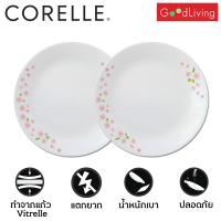 ราคา Corelle Sakura จานอาหาร จานแก้ว ขนาด 10 นิ้ว 25 5 cm จำนวน 2 ชิ้น C 03 110 SR 2 (8937341048)