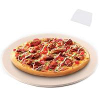 ราคา Pizza Stone Round Pizza Stone For Grill and Oven Making Pizza SteakThick Inch Cordierite Pizza PanCooking Baking (20302723328)