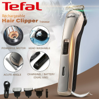 ราคา Tefal แบตเตอร์เลี่ยน ปัตตาเลี่ยน เครื่องตัดผม ปัตตาเลี่ยนไร้ ที่ตัดผม แบตตาเลี่ยนไร้สาย ที่ตัดผมไร้สาย แบตตาเลี่ยนไฟฟ้า ตัดผมไร้สาย แบตเลี่ยนตัดผม กันจอน แกะลาย โกนหนวด เปิดใบมีดพร้อมใช้งาน ใช้ได้ทั้ง