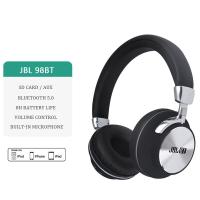 ราคา New JBL 98BT Wireless BT Headset หูฟังบลูทูธแบบครอบหู ใช้งานได้นานสูงสุด 18ชั่วโมง Bluetooth Wireless Noise Canceling Headphones ชุดหูฟังสำหรับเล่นเกมพีซี Over The Ear Headphones หูฟังน่ารักๆ (2147865