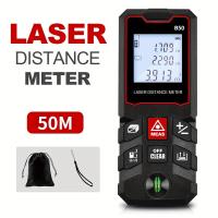 ราคา OULIXI เลเชอร์วัดระยะเครื่องวัดระยะด้วยเลเซอร์ 40M 50M 80M 100M W สำหรับวัดระยะทาง พื้นที่ ปริมาตร เครื่องมือวัดเลเซอร์ Bubble Mute เครื่องวัดระยะเลเซอร์อัจฉริยะ (21417683737)