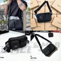 ราคา กระเป๋าMLB กระเป๋าสะพายข้างสีดำ กระเป๋าผู้ชาย (17575770759)
