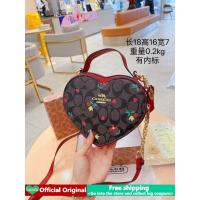 ราคา พร้อมกล่อง 2022ใหม่เดิมโค้ช Reticule กระเป๋าถือผู้หญิงหนัง Pu มินิกระเป๋าหัวใจแบบสลิงกระเป๋าเครื่องสำอางกระเป๋าแท้โค้ชโทรศัพท์กระเป๋าข้ามร่างกายกระเป๋าสะพายแฟชั่นเกาหลีนักเรียนความจุขนาดใหญ่ถุงช้อปปิ 