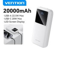 ราคา Vention พาวเวอร์แบงค์ 20000mAh Power bank 22 5W Fast Charging 10000mAh PowerBank PD 20W LED Display for iPhone 15 14 13 12 Pro iPad Samsung S23 Xiaomi 12t 11t Mobile Phones ios เพาเวอร์แบงค์ พาเวอแบงค