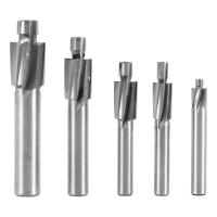 ราคา 5Pcs HSS Counterbore End Mill M3 M8 Pilot Slotting Tool Milling Cutter Countersink End Mills (17080500539)