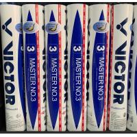 ราคา ลูกแบด VICTOR รุ่น MASTER NO 3 1หลอดมี 12 ลูก (21686149383)