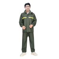 ราคา LEBI ชุดเสื้อกันฝนแบบแยกชิ้นชุดกันฝนเรืองแสงผู้ใหญ่กันฝนกันกางเกงกันฝน (19428708891)