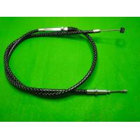 ราคา สายครัช แต่งระฆังทองแท้100 สำหรับ Kawasaki KLX250 ตรงรุ่นใส่ได้เลยไม่ต้องแปรง สีดำลายเงิน (16535768955)