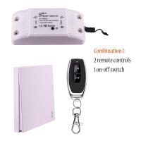 ราคา COLOROCKไร้สายไฟระยะไกลชุดสวิตช์90 264Vไม่มีสายไฟQuickสร้างหรือRelocate On Offรีโมทคอนโทรลสวิทซ์ควบคุมบ้านแสง (7646231233)