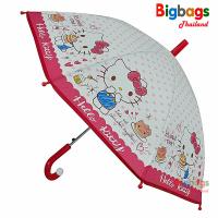 ราคา ร่ม ร่มยาว ร่มกันฝน ร่มกันแดด สำหรับเด็ก สารพัดประโยชน์ มีขนาดเส้นศูนย์กลาง 40 CM ลาย Hello kitty คิตตี้ (15836320460)