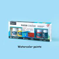 ราคา Rex TT สีอะคริลิค กันน้ำ Watercolor acrylic gouache glass textile advertising pigment set box 25 มล painted graffiti paint 6 สี จำนวน 1 กล่อง (19559517749)